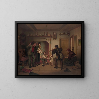 Potere della musica dopo A. Dircks - James Fuller Queen — quadro incorniciato alla parete