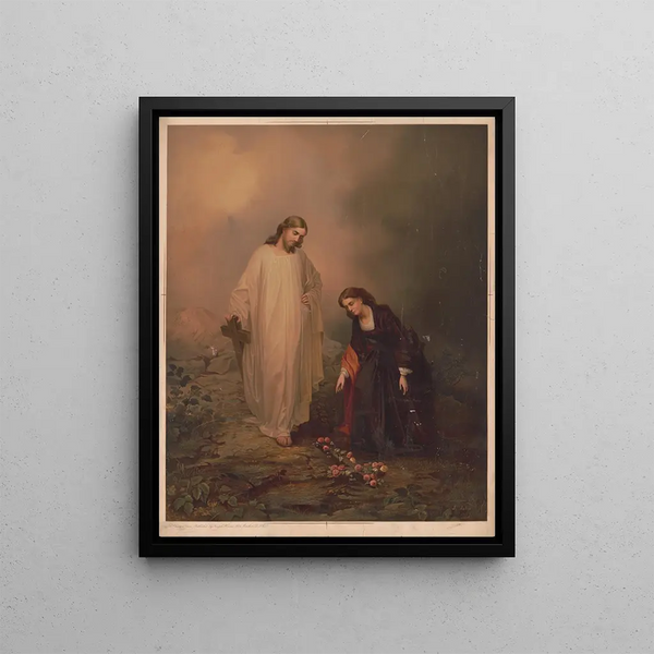 La croce changée - James Fuller Queen — quadro incorniciato alla parete