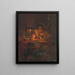 La luce della baita dopo P. W. Sebes - James Fuller Queen — quadro incorniciato alla parete