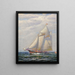 Nave in mare - James Gale Tyler — quadro incorniciato alla parete