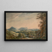 Paesaggio montano - James George Oben — quadro incorniciato alla parete