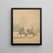 Due cavalieri - James Gray Mayhew — quadro incorniciato alla parete