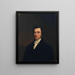 Ritratto di un gentiluomo - James H. Edgar — quadro incorniciato alla parete
