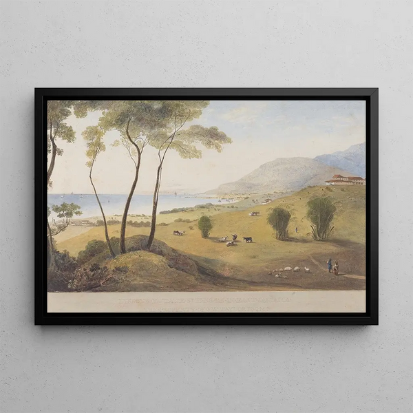 Domaine Lyssons, St Thomas dans l'Est, Jamaïque - James Hakewill — quadro incorniciato alla parete
