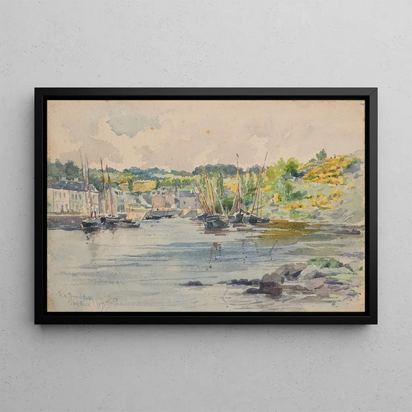 James Henry Donaldson - Le Port de PontAven.webp