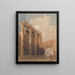 Tempio di Marte Ultore Roma - James Holland — quadro incorniciato alla parete