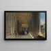 La Colonnade della casa della regina Maria a Greenwich - James Holland — quadro incorniciato alla parete