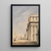 La façade del Royal Naval College di Greenwich - James Holland — quadro incorniciato alla parete