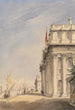 La façade del Royal Naval College di Greenwich - James Holland — vista dell’opera