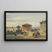 Il Tempio di Vesta a Roma - James Holland — quadro incorniciato alla parete