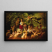 Ragazza e fate - James Hope — quadro incorniciato alla parete