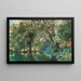 Alberi sopra il fiume Frome a Stapleton - James Jackson Curnock — quadro incorniciato alla parete