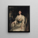 Mme George Harland-Peck - James Jebusa Shannon — quadro incorniciato alla parete