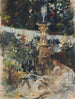 Lettura al bordo della fontana - James Jebusa Shannon — vista dell’opera