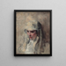 Studio per la Vergine con Bambino - James Jebusa Shannon — quadro incorniciato alla parete
