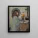 L'Offrande - James Jebusa Shannon — quadro incorniciato alla parete