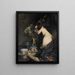 Il vaso di Sèvres - James Jebusa Shannon — quadro incorniciato alla parete