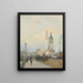 Ponte di Londra - James Kerr Lawson — quadro incorniciato alla parete