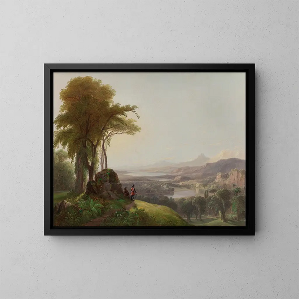 Le Nouveau Monde - James McDougal Hart — quadro incorniciato alla parete