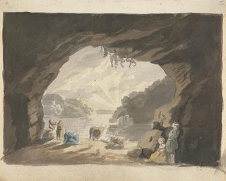 James Miller - Figures with Animals at Cave.webp