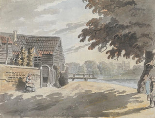 Maison près d'un pont - James Miller — vista dell’opera