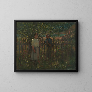 Un'idyll estiva - James Nairn — quadro incorniciato alla parete