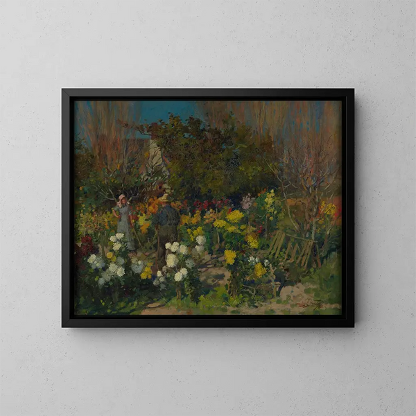Fleurs d'automne - James Nairn — quadro incorniciato alla parete