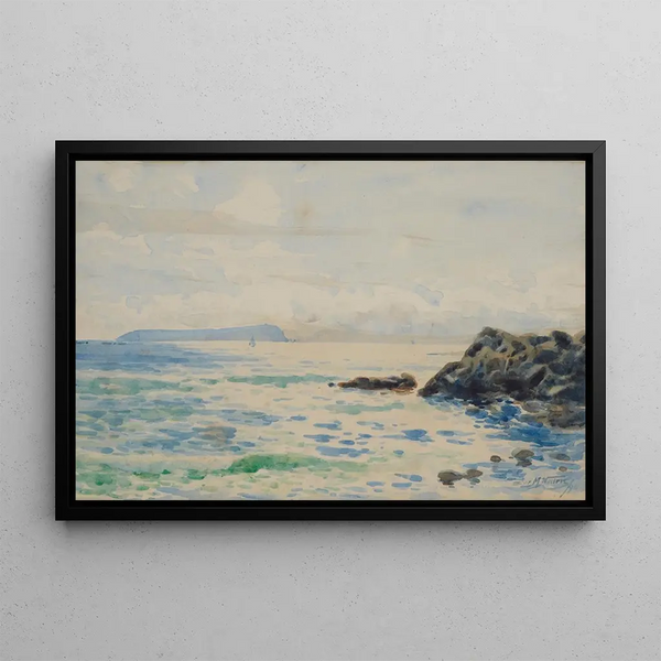 Baia di Titahi - James Nairn — quadro incorniciato alla parete