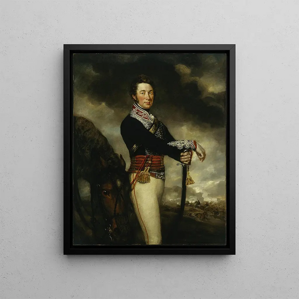 James Northcote - Captain Peter Hawker of the 14th Light Dragoons.webp