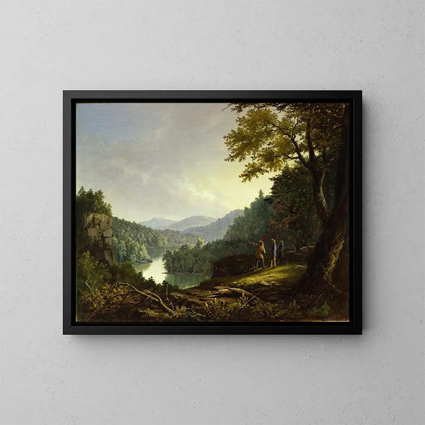 Paesaggio del Kentucky - James Pierce Barton — quadro incorniciato alla parete