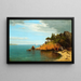 Dentro della baia di Gloucester, Eastern Point - James Renwick Brevoort — quadro incorniciato alla parete