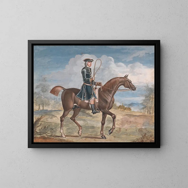 Monsieur Woodward à cheval - James Seymour — quadro incorniciato alla parete
