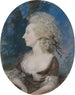 Ritratto della signora Fitzherbert, moglie di Giorgio IV - James Sharples — vista dell’opera