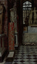 Vue d'une salle d'antiquités grecques, romaines et étrusques Salle no 9 au Louvre - James Tissot | Reproduction — vista dell’opera