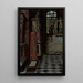 Vue d'une salle d'antiquités grecques, romaines et étrusques Salle no 9 au Louvre - James Tissot | Reproduction — quadro incorniciato alla parete