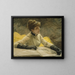 Ammirazione di un portfolio - James Tissot — quadro incorniciato alla parete