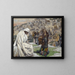 Gesù pianse - James Tissot — quadro incorniciato alla parete