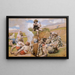 Joseph rivela il suo sogno ai suoi fratelli - James Tissot — quadro incorniciato alla parete