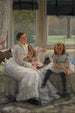 Portrait de Mme Catherine Smith Gill et de deux de ses enfants - James Tissot — vista dell’opera
