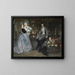 Ritratto del marchese e della marchesa di Miramon e dei loro figli - James Tissot — quadro incorniciato alla parete