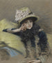 Ritratto di una giovane donna - James Tissot — vista dell’opera