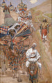 Rebecca rencontre Isaac en chemin - James Tissot — vista dell’opera