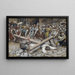 Simon de Cyrène costretto a portare la croce con Gesù - James Tissot — quadro incorniciato alla parete