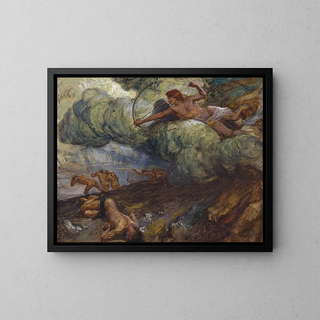 Gli empii non reggeranno. - James Tissot — quadro incorniciato alla parete