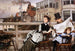 In attesa del traghetto alla taverna del falco - James Tissot — vista dell’opera