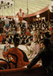 Donne di Parigi L'Amoureuse du Cirque - James Tissot — quadro incorniciato alla parete