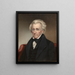Andrew Jackson - James Tooley Jr. — quadro incorniciato alla parete