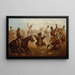 Cowboys Attrapant un Ours - James Walker — quadro incorniciato alla parete