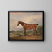 Un cacciatore in un paesaggio - James Ward — quadro incorniciato alla parete