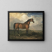 Aigle, un cavallo famoso - James Ward — quadro incorniciato alla parete
